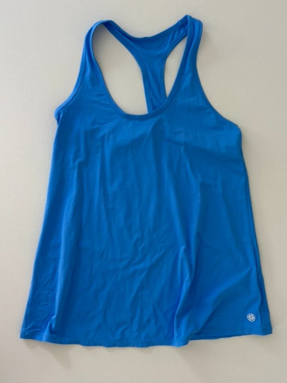 NWOT Lilly Pulitzer Luxletic Blue Racerback Athletic Tank XXS